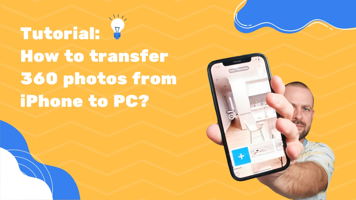 How to transfer 360 photos from iPhone to PC