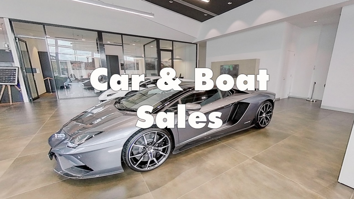 360 Virtual Tours for Car and Boat sales