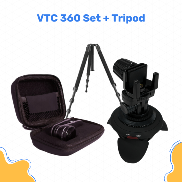 VTC 360 set with tripod