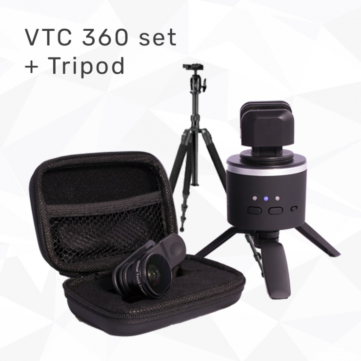 VTC 360 set with tripod | Virtual Tours Software for Real Estate 2