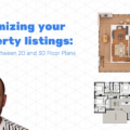 Maximizing Your Property Listings: Choosing Between 2D and 3D Floor Plans