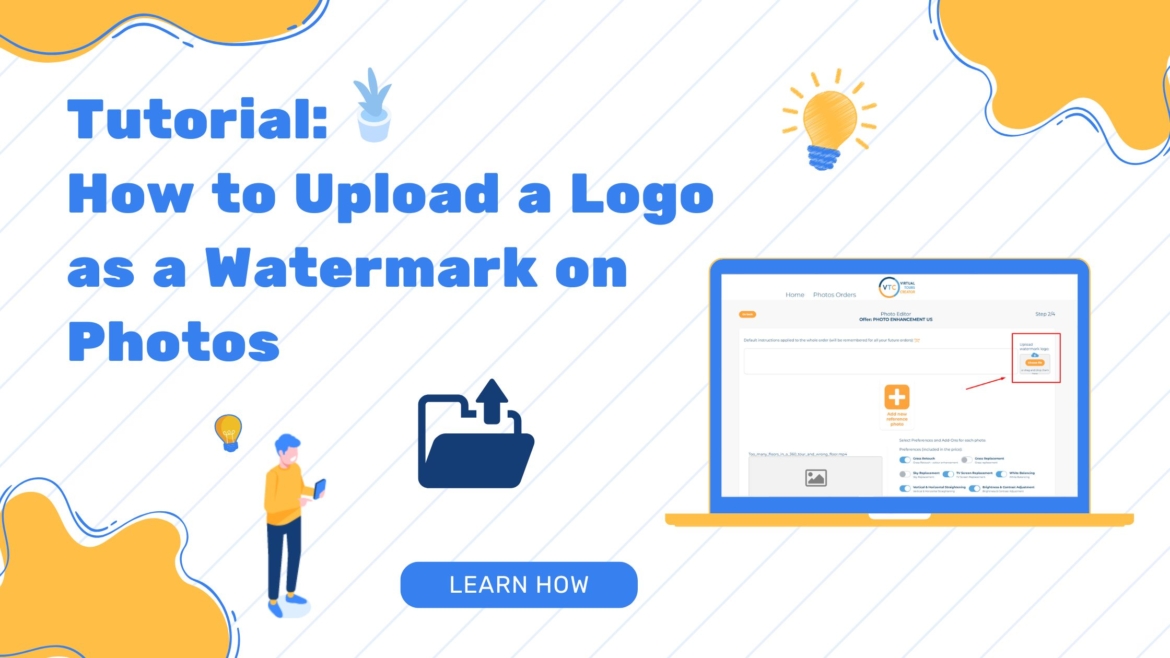 How to Upload a Logo as a Watermark on Photos