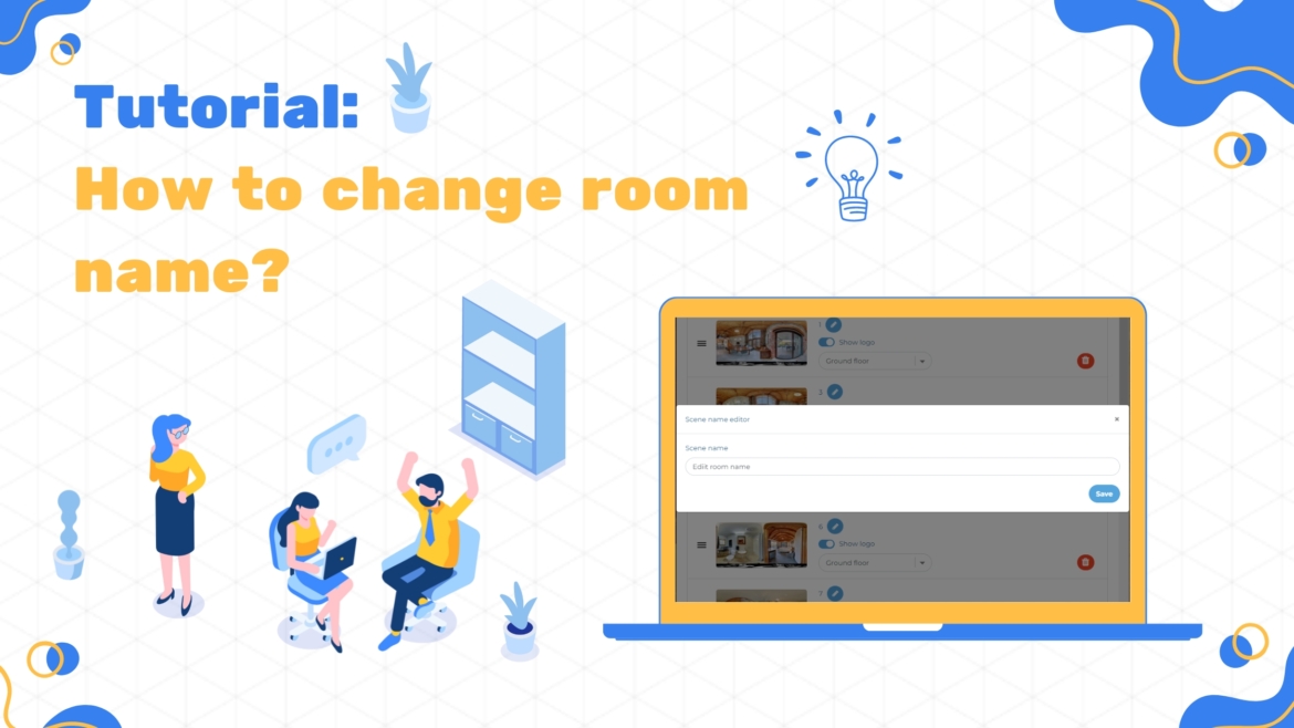 How to Change Room Name in a 360 Virtual Tour