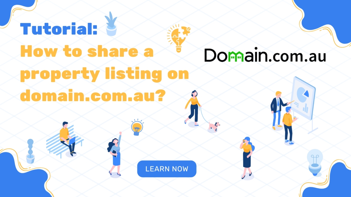 How to Share a Property Listing on Domain.com.au